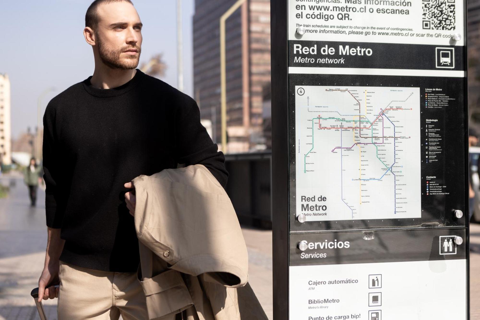 Pullman Santiago El Bosque Hotell Eksteriør bilde Metro Bilbao